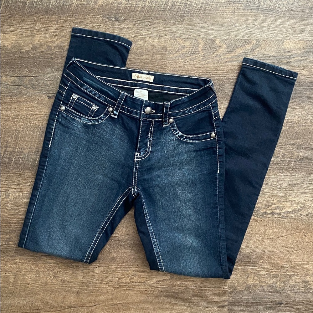 Siko Jeans Dark Blue Women's Jeans Skinny